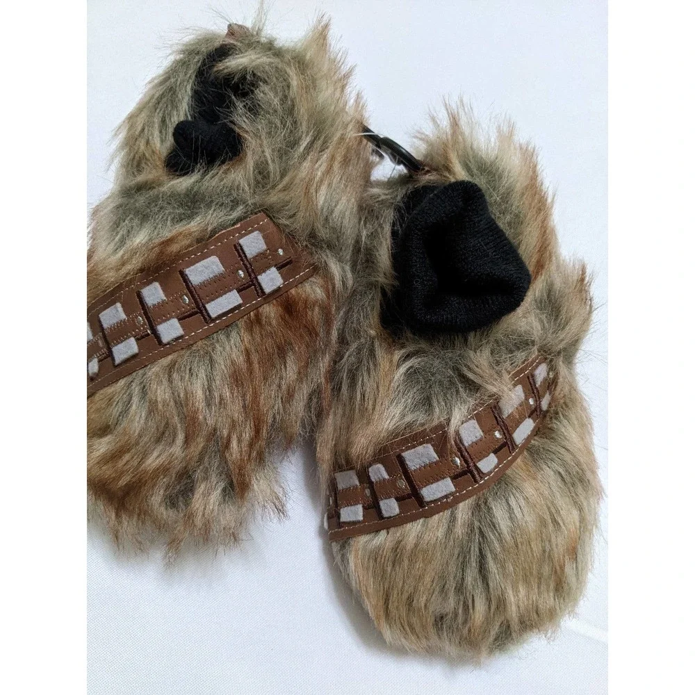 NWT Star Wars Chewbacca Slippers-(Crawler Size S-5/6) Super Fun For Little Tikes
